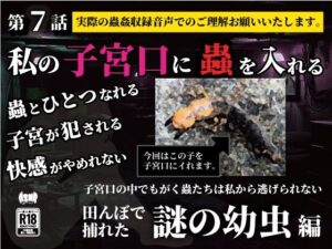 私の子宮口の中に蟲を入れる 第7話 田んぼで捕れた謎の幼虫編(シングルママの日常) [d_636804]