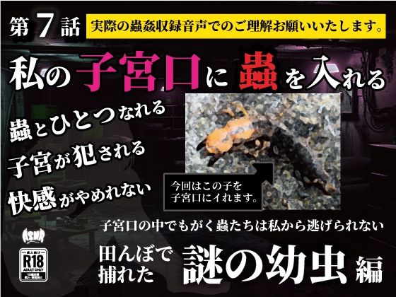 私の子宮口の中に蟲を入れる 第7話 田んぼで捕れた謎の幼虫編(シングルママの日常) [d_636804]