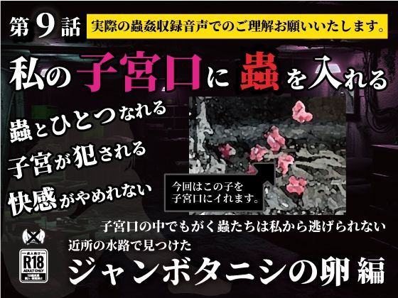 私の子宮口の中に蟲を入れる 第9話 近所の水路で見つけたジャンボタニシの卵編(シングルママの日常) [d_636845]