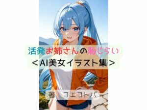 活発お姉さんの恥じらい＜AI美女イラスト集＞(星降楽園) [d_637691]