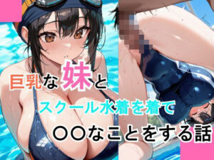 巨乳な妹とスクール水着を着て〇〇なことをする話(ピルンルクル) [d_639760]
