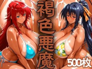 褐色悪魔 〜砂浜で襲われた日焼けヒロイン〜(びらびら東京) [d_637754]