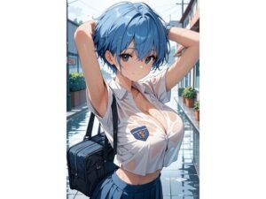 青髪ちゃんとえっちなえちえち(ケイノさんち) [d_638408]