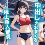中出しされまくる陸上新人部員(巨乳素人に中出しくん) [d_638711]