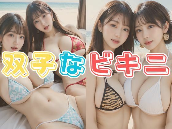 双子なビキニ(わにさんわにわに) [d_640567]