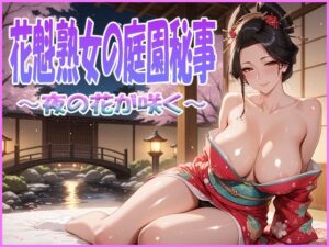 花魁熟女の庭園秘事〜夜の花が咲く〜(艶熟館) [d_641254]