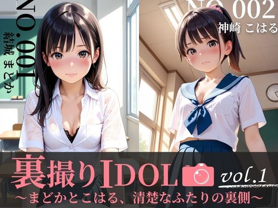 裏撮りIDOL vol.1〜まどかとこはる、清楚なふたりの裏側〜(うらどりくらぶ ♪) [d_641898]