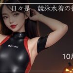 日々是競泳水着の彼女【10月】(バスターデュエル) [d_642459]