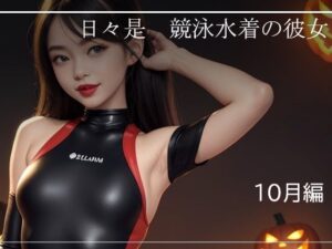 日々是競泳水着の彼女【10月】(バスターデュエル) [d_642459]