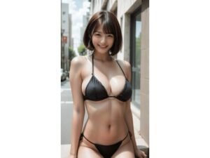 Gカップリカちゃんとビーチでぬぎぬぎ(むちむち女の子) [d_642580]