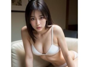 黒髪の美女(ふわりぃ) [d_642797]