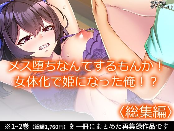 メス堕ちなんてするもんか！ 女体化で姫になった俺！？ ＜総集編＞(悶々堂) [d_643027]