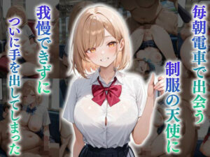 毎朝電車で出会う制服の天使に我慢できずについに手を出してしまった(メスガキ女子校生) [d_644217]