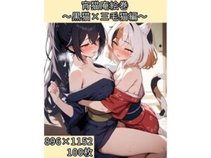 宵猫庵絵巻 〜黒猫×三毛猫編〜(宵猫庵) [d_644488]