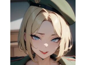 金髪女軍人に囚われ調教される日本人捕虜(八夜サークル) [d_644763]