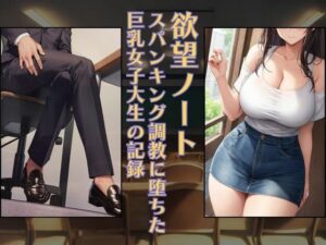 欲望ノート:スパンキング調教に堕ちた巨乳女子大生の記録［スマホ向け］(大人の絵本) [d_648064]
