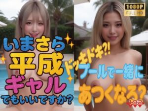 【1080P動画】いまさら平成ギャルでもいいですか？  ドッキドキ？！プールで一緒にあつくなろ？(100円ショップのイクゾー) [d_648729]
