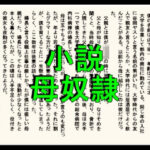 小説版  母奴●(如月むつき) [d_650492]