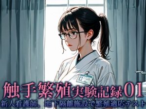 触手繁殖実験記録01 -新人看護師、地下隔離施設での繁殖適応テスト-(空想彩館) [d_654257]