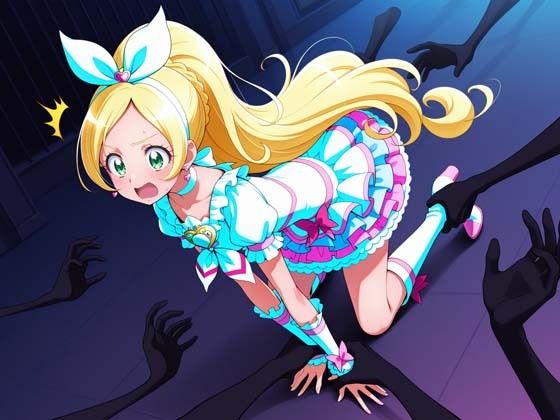 くすぐり敗北（キュ○リ○ム、南野か○で）(妖怪護) [d_654760]