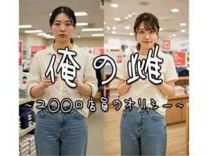 俺の雌〜ユ◯◯ロ店員のオリシー〜(飯田の下着部屋) [d_561959]