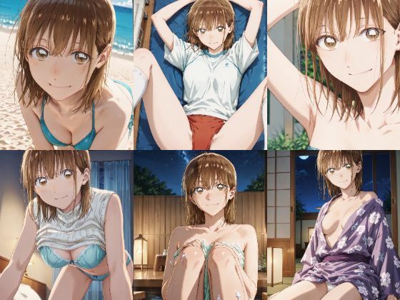 「アオのハコ」鹿野千夏セクシー写真集13（全500枚）(人の海) [d_588852]