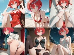 「機動戦士Gundam GQuuuuuuX」アマテ・ユズリハ セクシー写真集10（全500枚）(人の海) [d_590287]