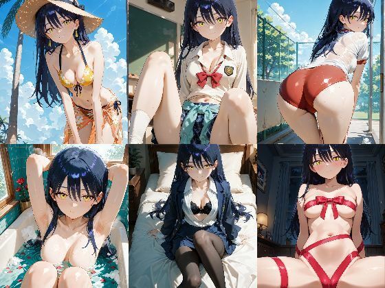 「機動戦士Gundam GQuuuuuuX」ニャアン セクシー写真集5（全500枚）(人の海) [d_593200]