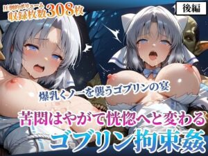 クールな爆乳女忍者を襲う性支配ゴブリンの異種姦 〜そして恍惚へ〜後編(ごぶ太の仲良しチャンネル) [d_594676]