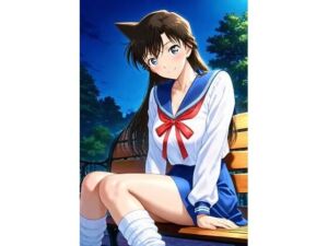 毛〇蘭  セーラー服とルーズソックスでえっち(HKMアート) [d_609490]