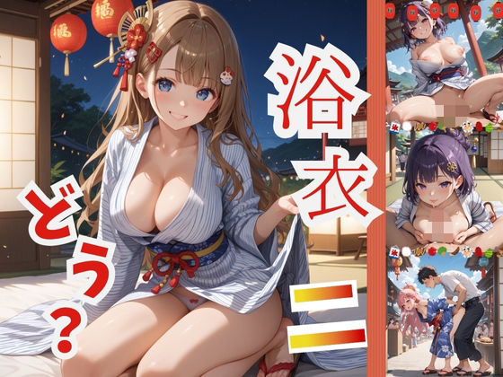 浴衣、、、どう？【浴衣美少女2の厳選CG500枚収録】(アオとハル) [d_618248]