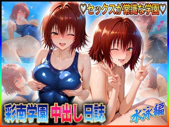 彩南学園の中出し日誌  水泳編  御〇涼子(ぶっかけヒロインズ) [d_618700]