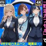 企業内VR設備「妊活カプセル」で 極秘孕ませ研修  VRではハネムーン、現実は(満開の花園) [d_620674]