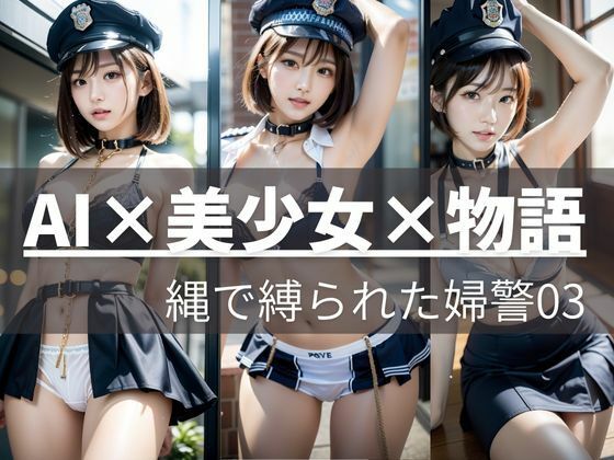 【緊縛婦警】囚われた女性警察官 03(AI×美少女×物語) [d_627227]