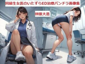 同級生女医のいたずらED治療パンチラ画像集(榊原大造) [d_632648]
