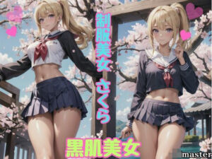 黒肌女子校生×桜(JKmaster) [d_632848]