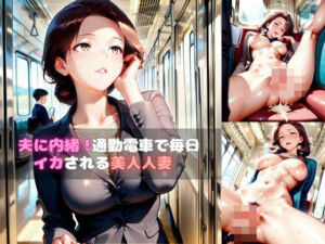 夫に内緒！通勤電車で毎日イカされる美人人妻(ぱふぱふにゃーさん) [d_633937]
