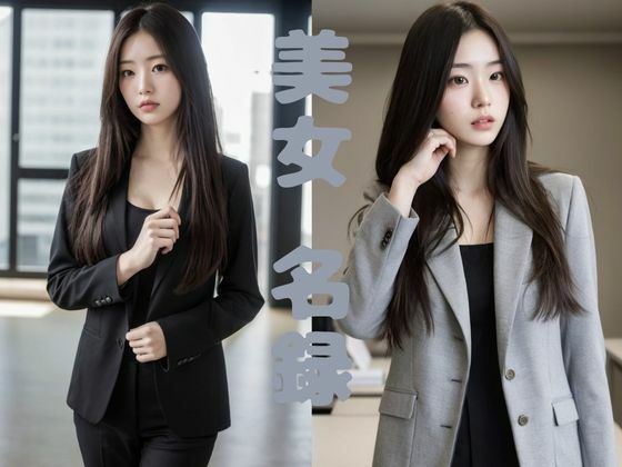 【美女名録】vol11.7  秘書の誘惑。冷たくても、惹かれてしまう。 201枚  【AIグラビア写真集】(AI美女制作参謀本部4課) [d_639463]