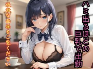 ハミ出るほどの巨乳で出勤 過激な面接をご覧ください(ナツピピ) [d_639794]