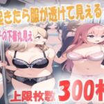 野外で女の子が下着丸出し！？目が覚めたら透けてる世界になってた！イラスト300枚(あい  イラスト研究所) [d_640142]