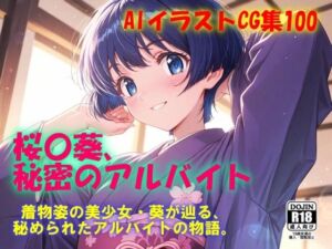 AIイラストCG集100 桜〇葵、秘密のアルバイト(ドンガラAI美少女イラスト支部) [d_643680]