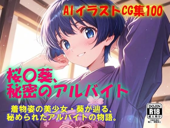 AIイラストCG集100 桜〇葵、秘密のアルバイト(ドンガラAI美少女イラスト支部) [d_643680]