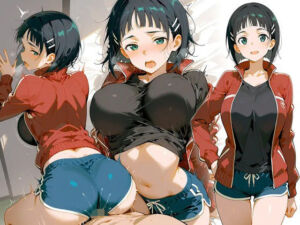 こんな巨乳で可愛い子が家にいたらしょうがない！(カルビタウン) [d_644209]