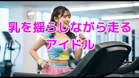 乳を揺らしながら走るアイドル(ノーマルアブノーマル) [d_644348]