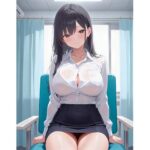 健康診断と騙されて身体を弄ばれるOLちゃん(佐々木の稲穂) [d_644899]