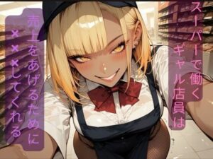 スーパーで働くギャル店員は、売上をあげるために×××してくれる(ギャルサー) [d_657312]