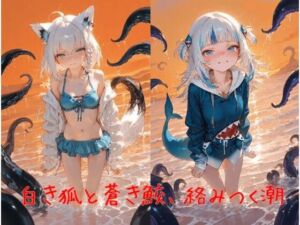 白き狐と蒼き鮫、絡みつく潮(誘惑のささやき) [d_658842]