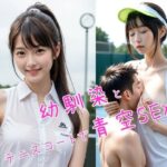 幼馴染とテニスコートで青空SEX(BOW  STUDIO) [d_658859]