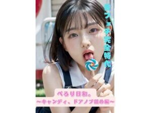 ぺろり日和。 〜キャンディ、ドアノブ舐め編〜(フェチマニアック部位研究所) [d_659185]