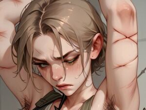 女性兵士虐●記録1(同人集団とるとれす) [d_660243]